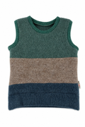 Wollfleece Pullunder für Babys in Größe 74/80, genäht in Berlin