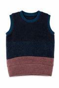 Wollfleece Pullunder für Babys in Größe 74/80, genäht in Berlin