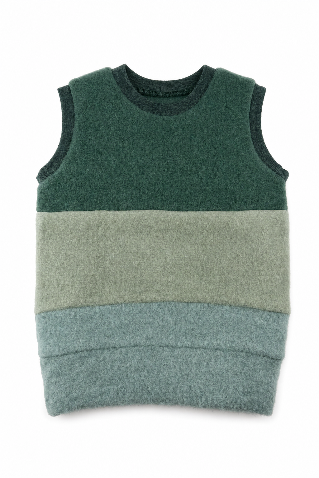 Wollfleece Pullunder für Babys in Größe 86/92, genäht in Berlin