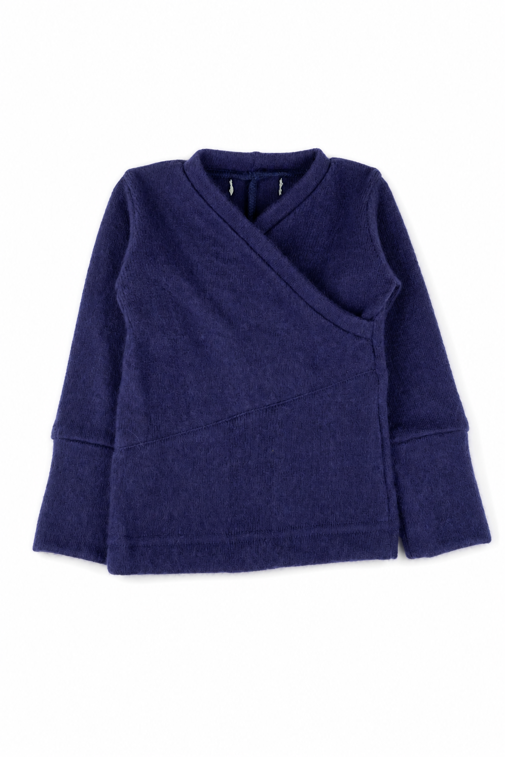 Kaschmir Baby Longsleeve in Lila, Größe 50/56, genäht in Berlin