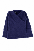 Kaschmir Baby Longsleeve in Lila, Größe 50/56, genäht in Berlin