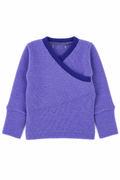 Kaschmir Baby Longsleeve in Lila, Größe 50/56, genäht in Berlin