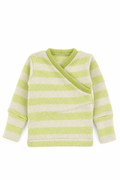 Kaschmir Baby Longsleeve in Grün, Größe 50/56, genäht in Berlin