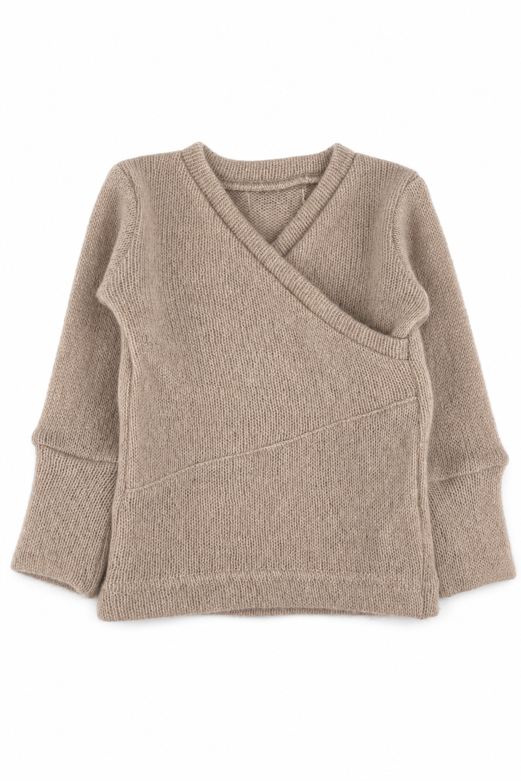 Kaschmir Baby Longsleeve in Rosa, Größe 50/56, genäht in Berlin