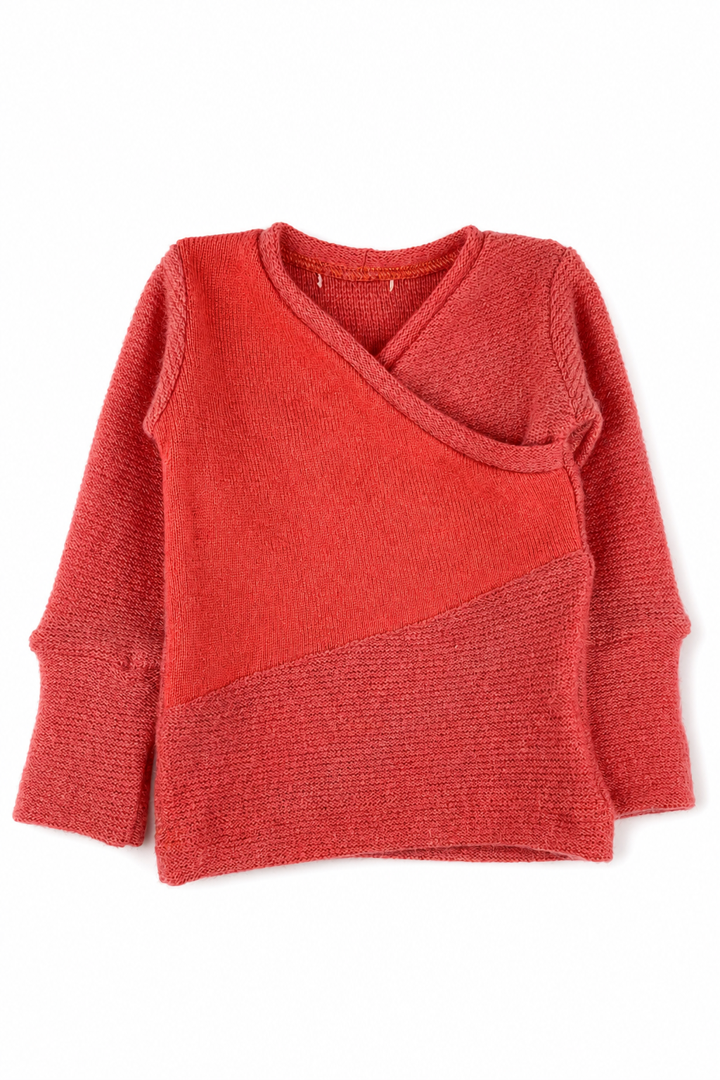Kaschmir Baby Longsleeve in Rosa, Größe 62/68, genäht in Berlin