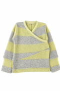 Kaschmir Baby Longsleeve in Gelb, Größe 74/80, genäht in Berlin
