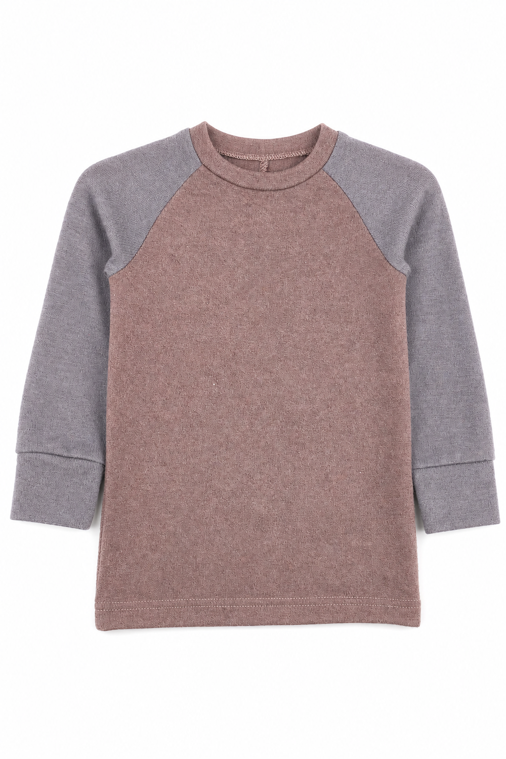 Kaschmir Kinder Longsleeve in Lila, Größe 86/92, genäht in Berlin