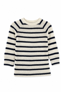Kaschmir Kinder Longsleeve in Blau, Größe 86/92, genäht in Berlin