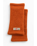 Kaschmir Handstulpen in Orange, genäht in Berlin
