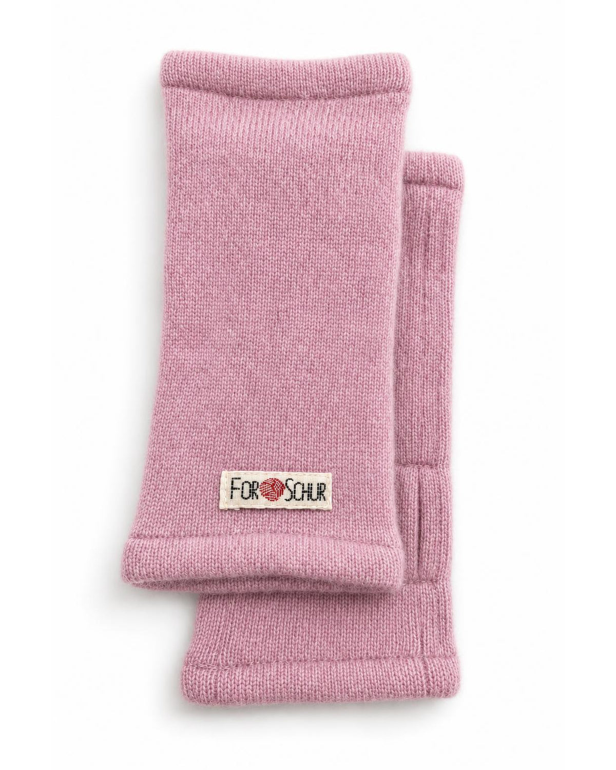 Kaschmir Handstulpen in Rosa, genäht in Berlin