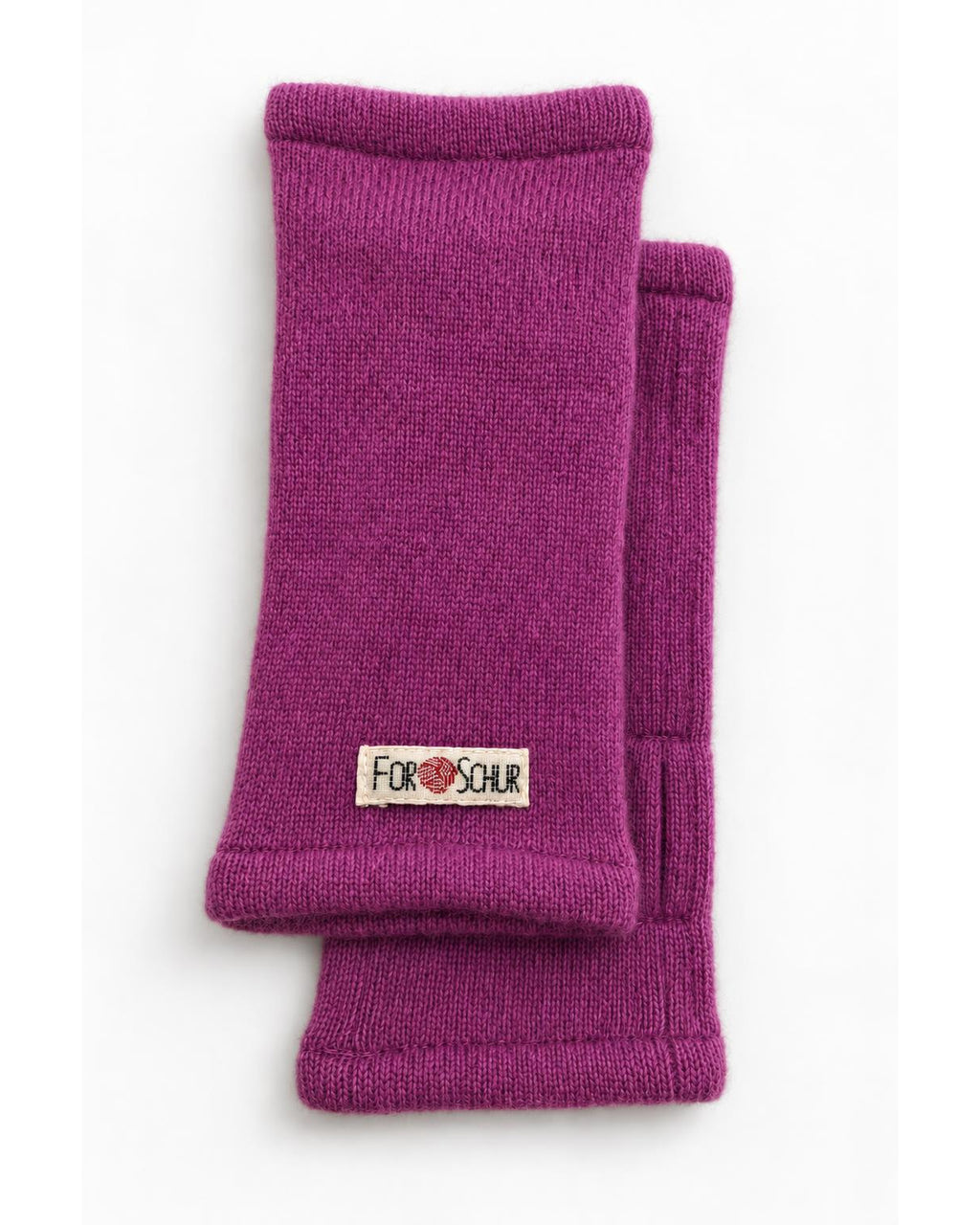 Kaschmir Handstulpen in Rosa, genäht in Berlin