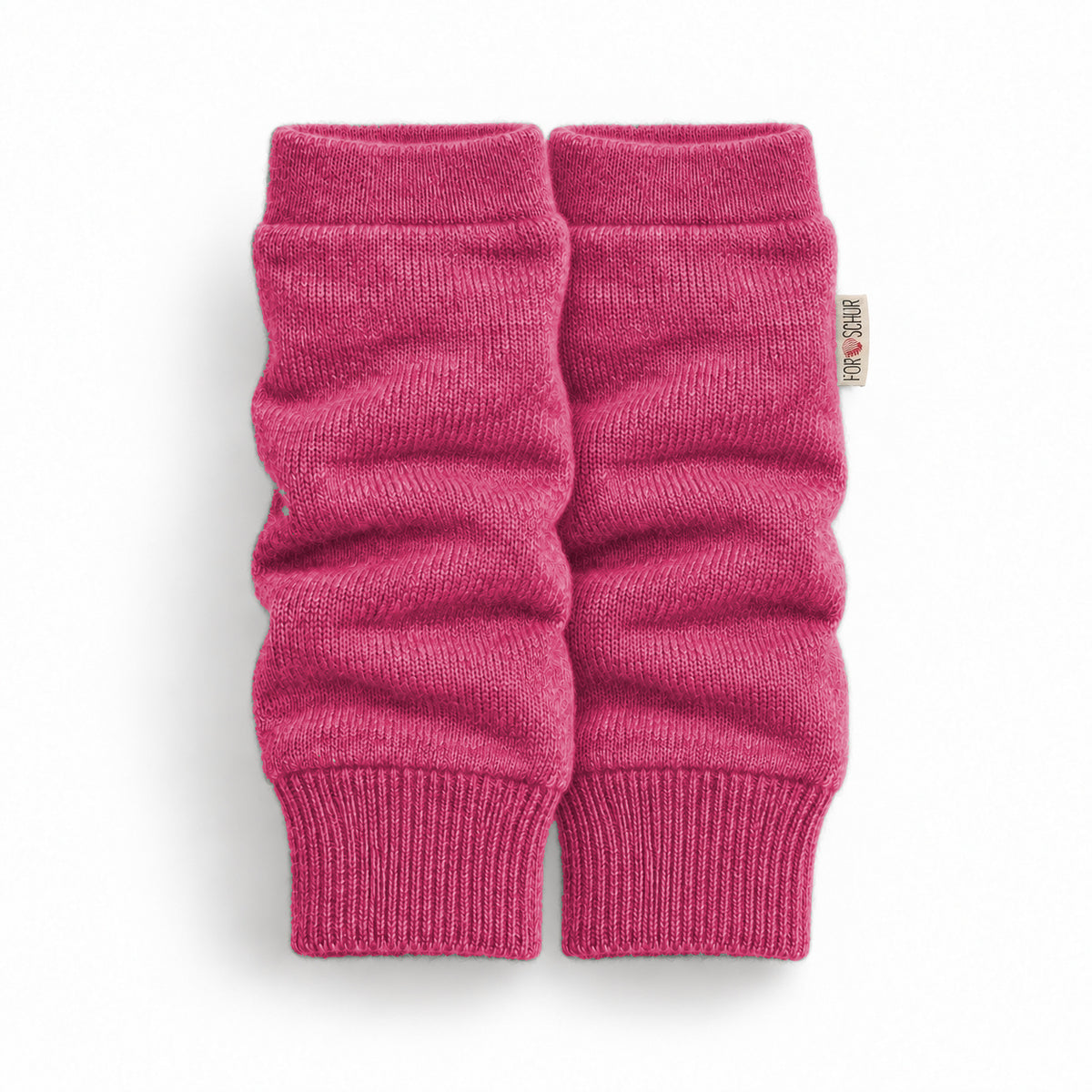 Kaschmir Stulpen für Babys in Rosa, genäht in Berlin