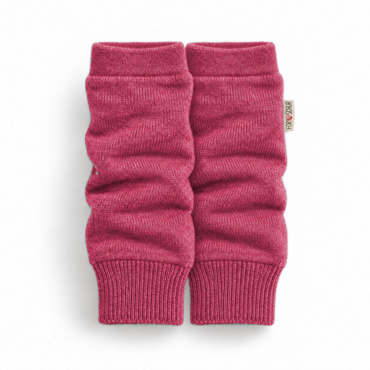 Kaschmir Stulpen für Babys in Rosa, genäht in Berlin