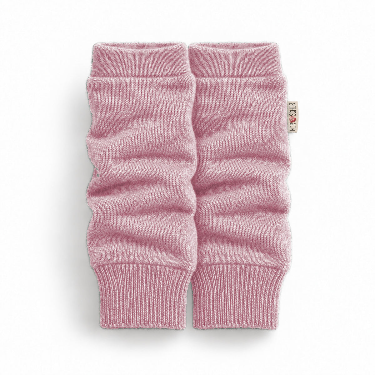 Kaschmir Stulpen für Babys in Rosa, genäht in Berlin