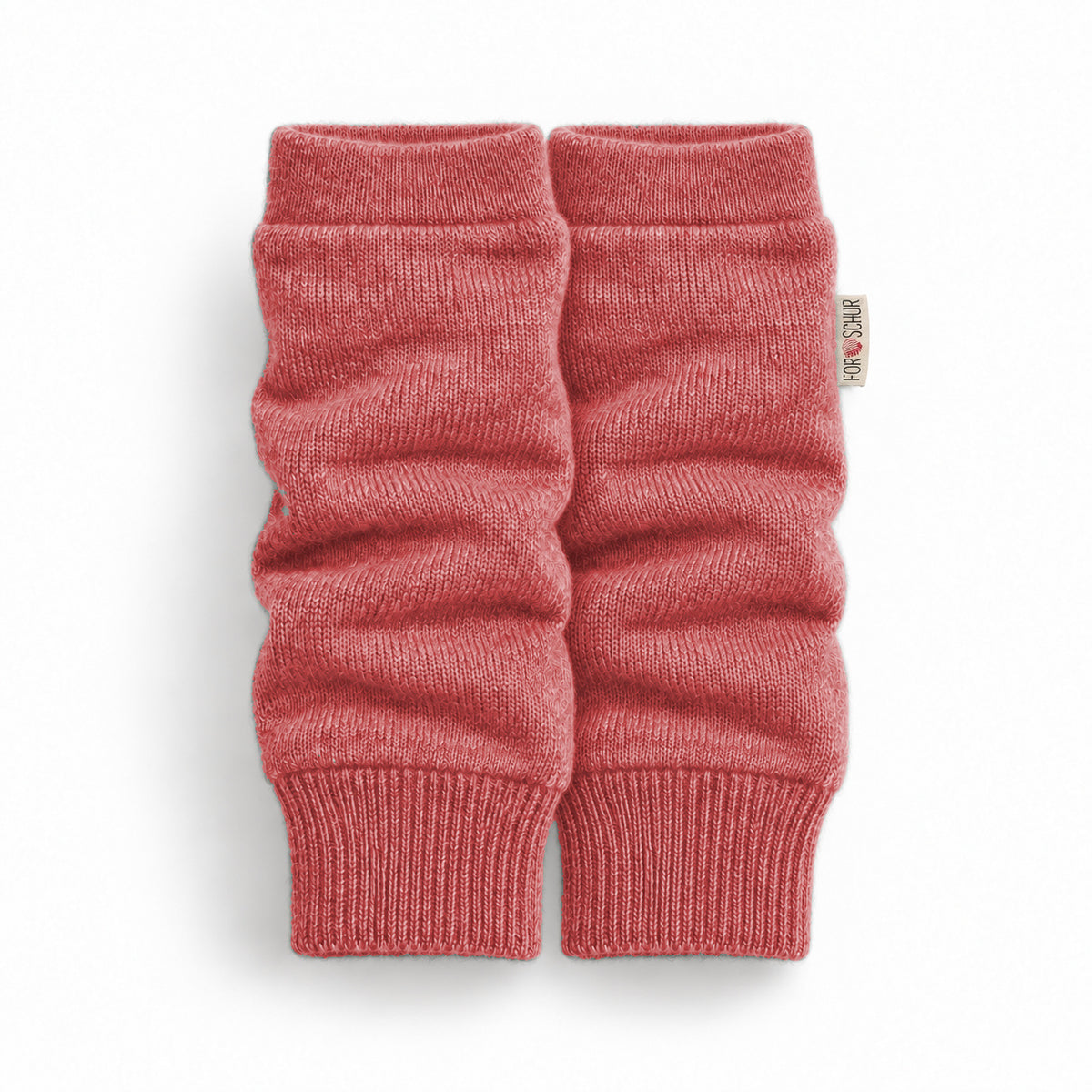 Kaschmir Stulpen für Babys in Rosa, genäht in Berlin
