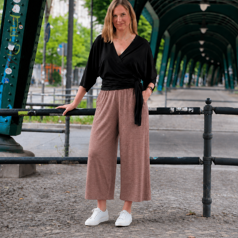 Sommermerino Damenhose
