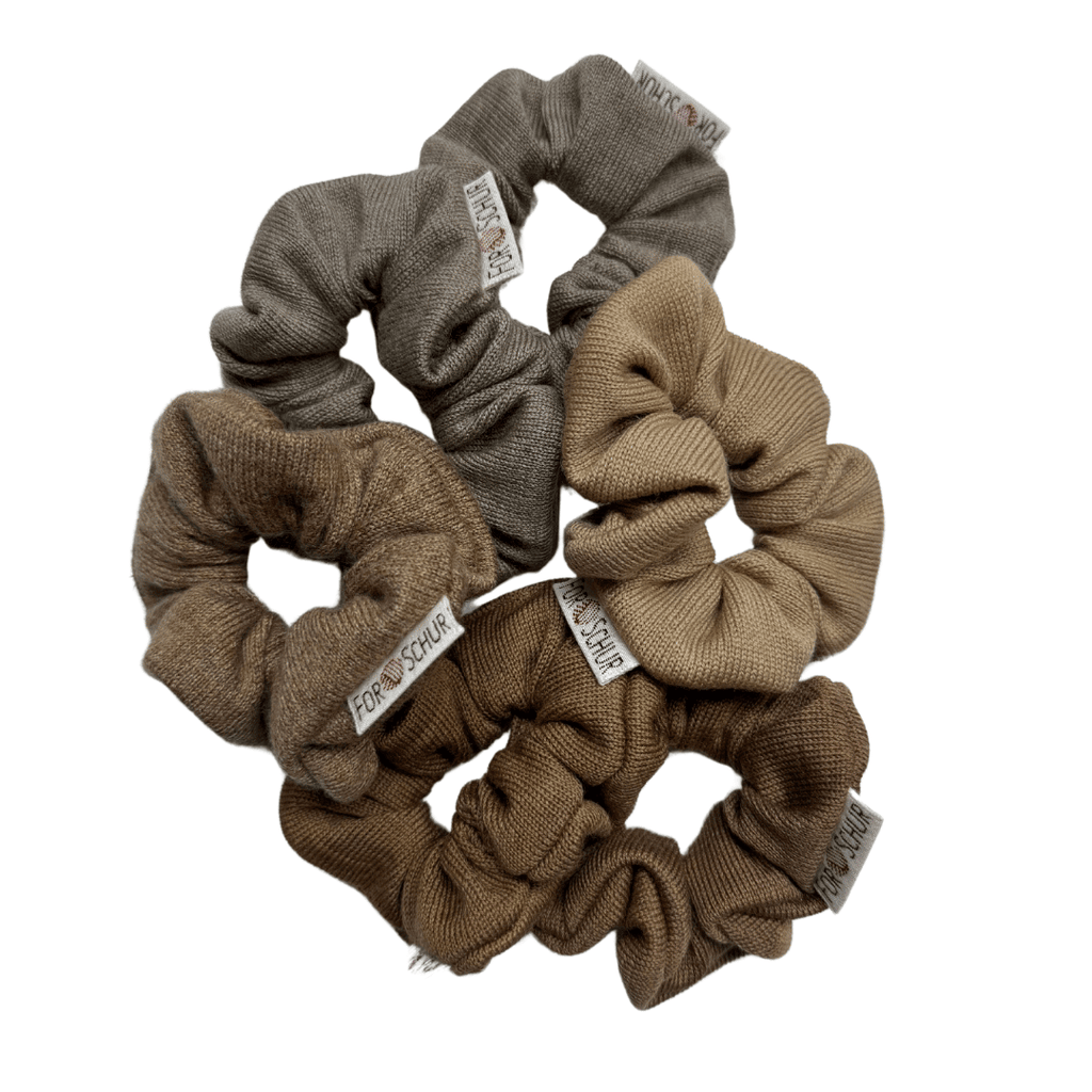 Upcycling Merino No Waste Scrunchie - ForSchur