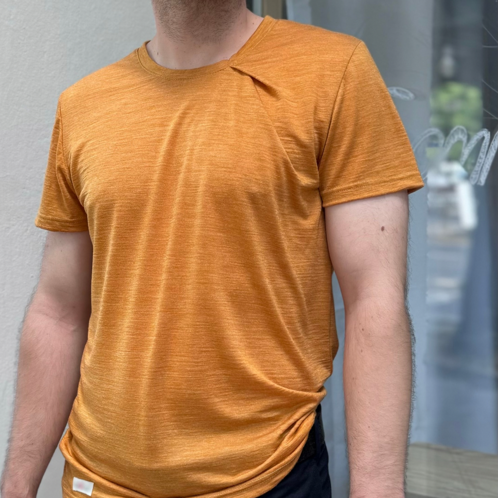 Herren T-Shirt mit der Falte Sommermerino - ForSchur
