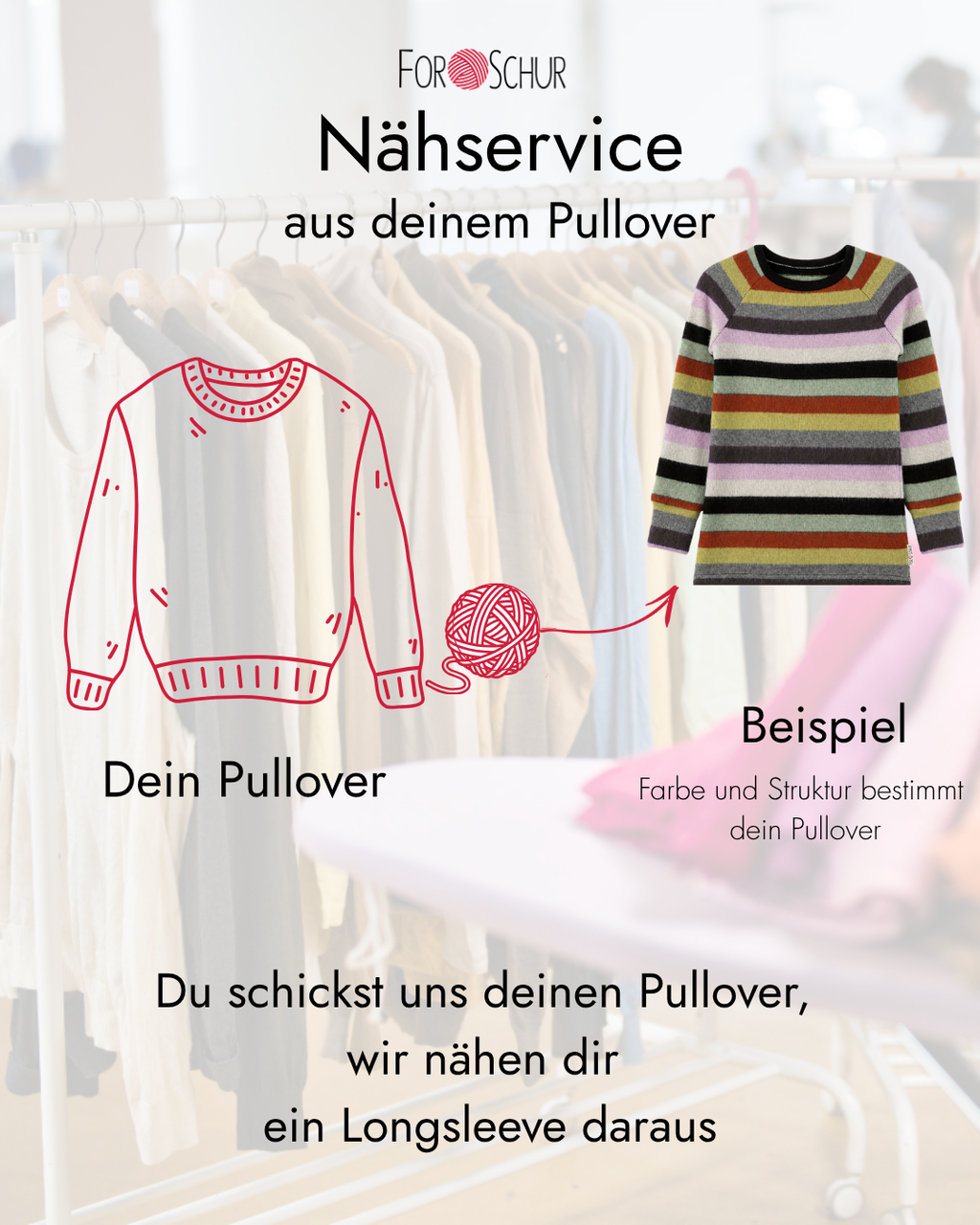 Nähservice: Kinder Longsleeve