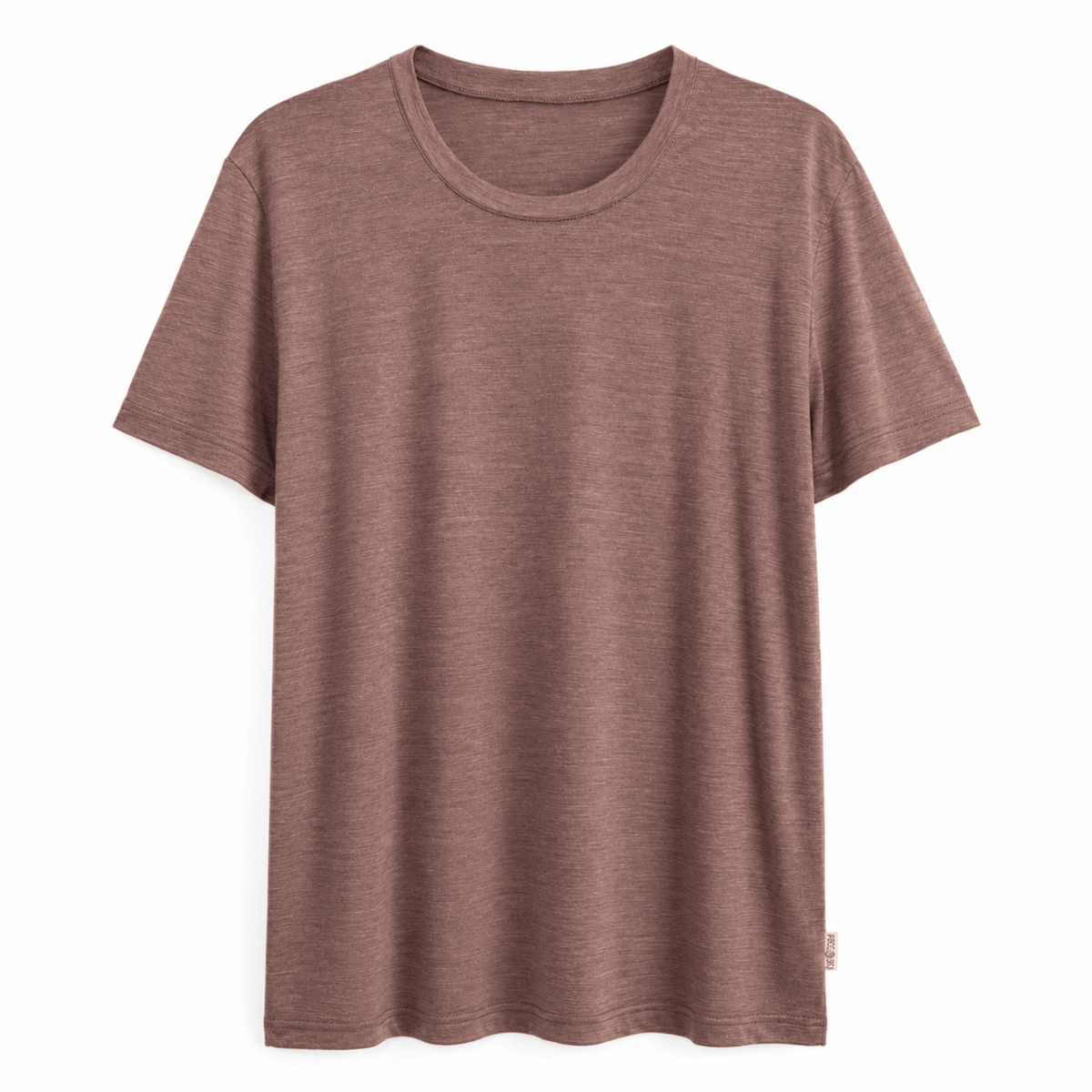 Sommermerino Herren Basic T-Shirt