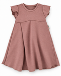 Kleid mit der Falte aus Every Day Merino in Anemone, ForSchur