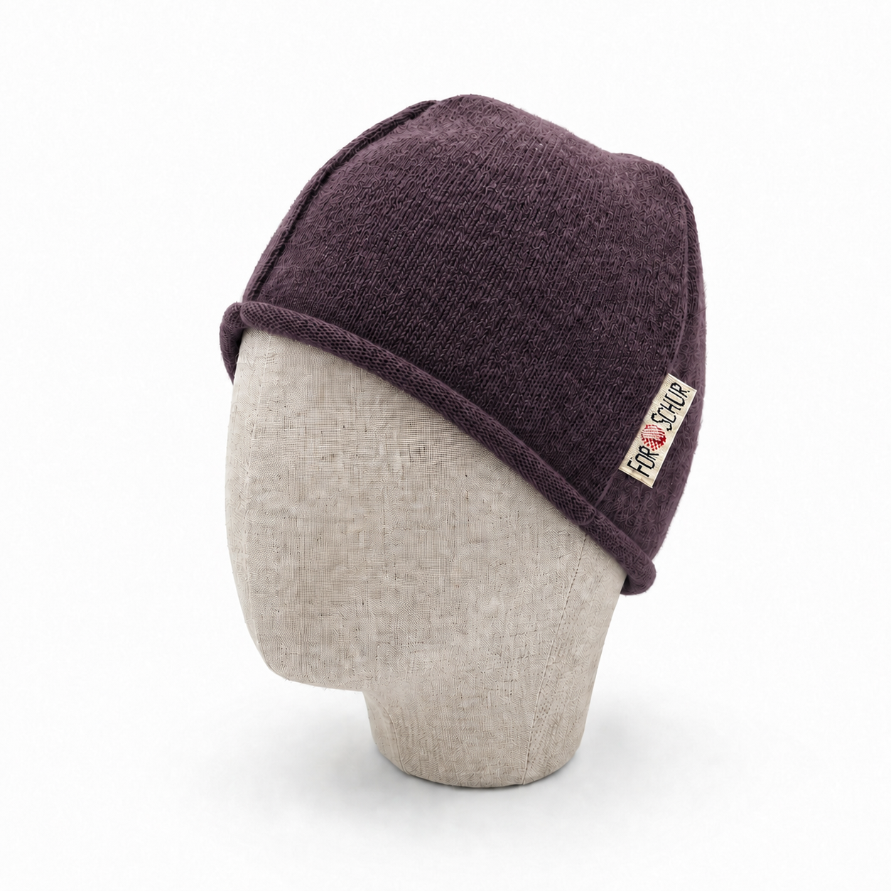 Kaschmir Kinder Beanie Lila