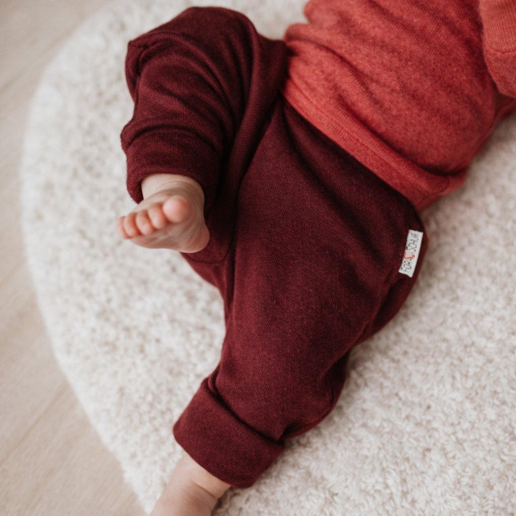 Kaschmir Baby Mitwachshose