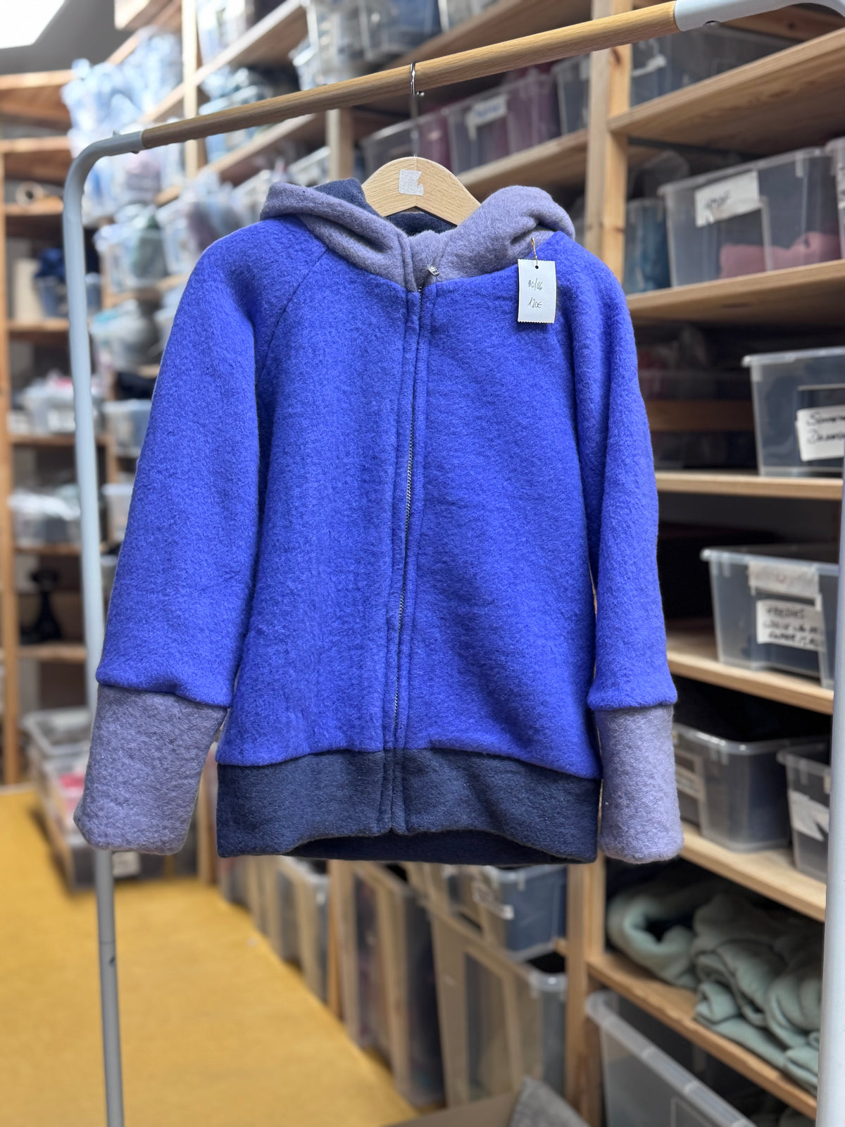 Lagerverkauf: Wollfleecejacke