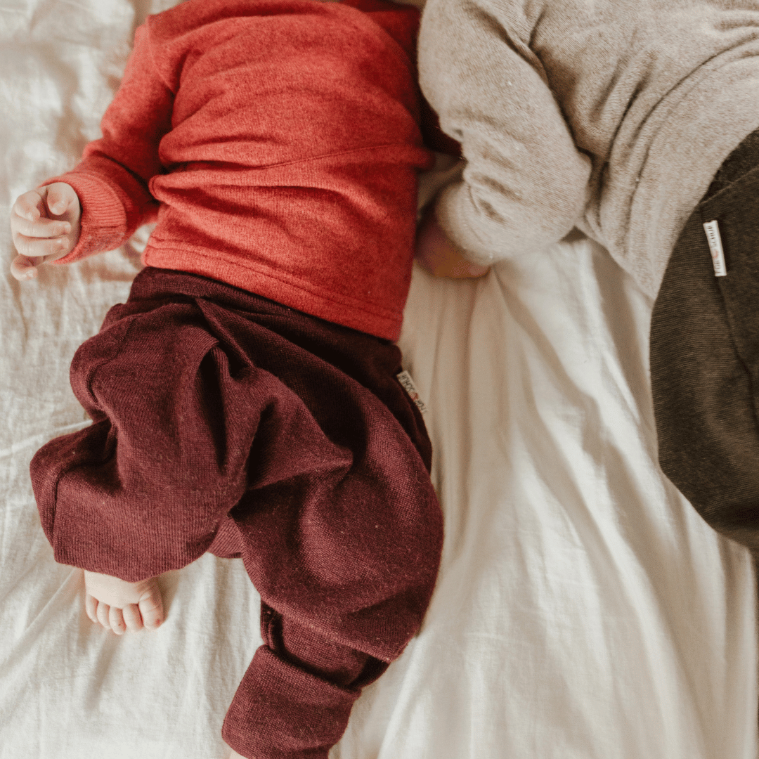 Kaschmir Baby Mitwachshose