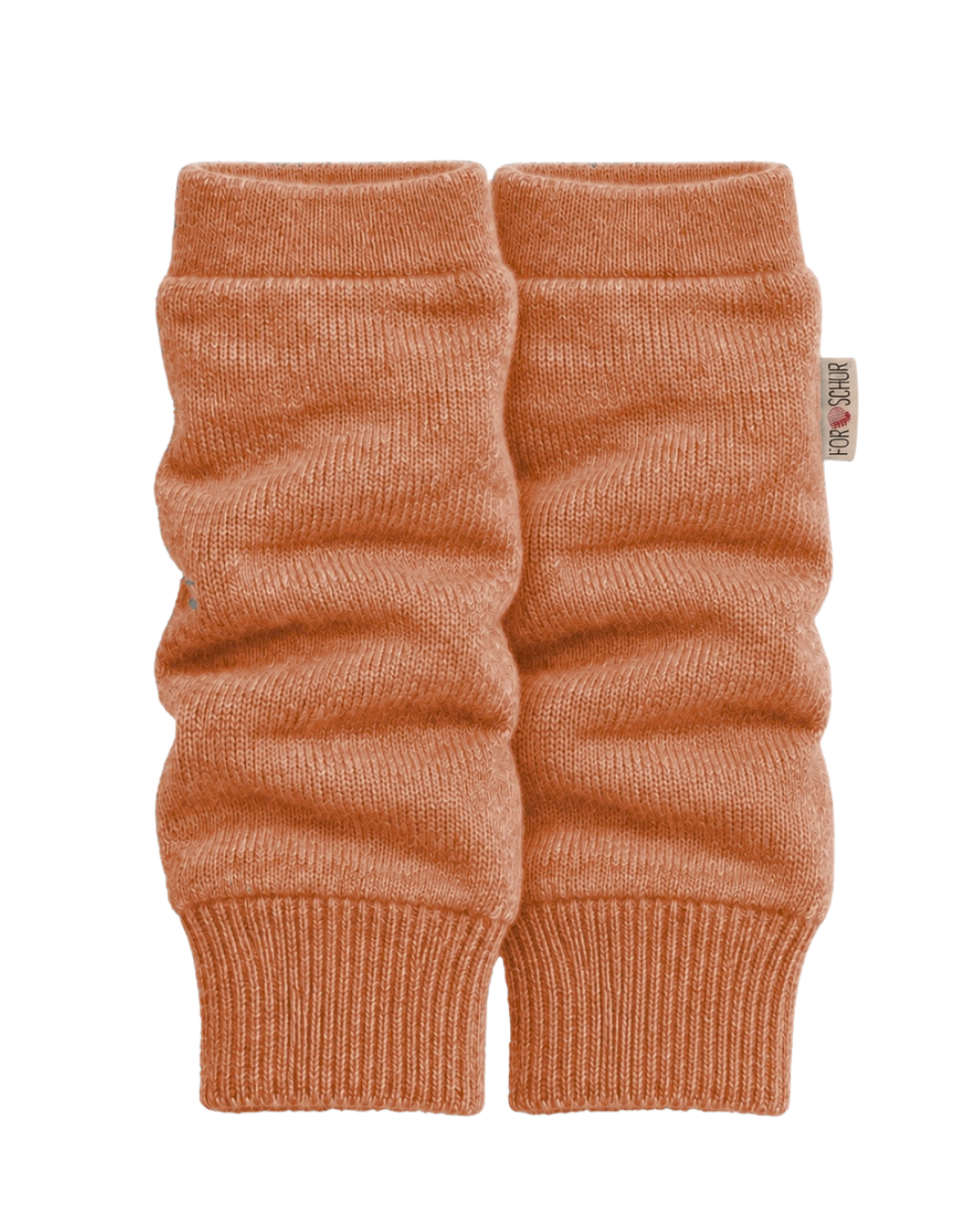 Kaschmir Kinder Stulpen Orange