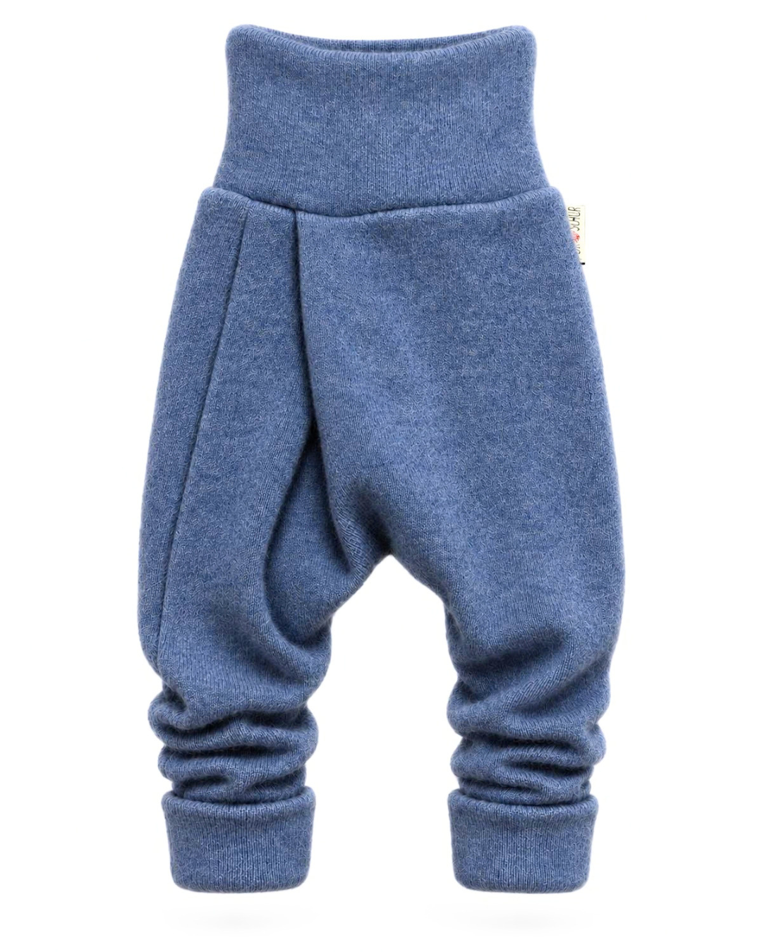 Kaschmir Baby Mitwachshose Blau
