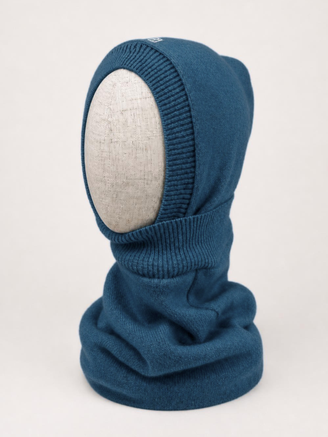 Kaschmir Damen Kapuzenschal Blau