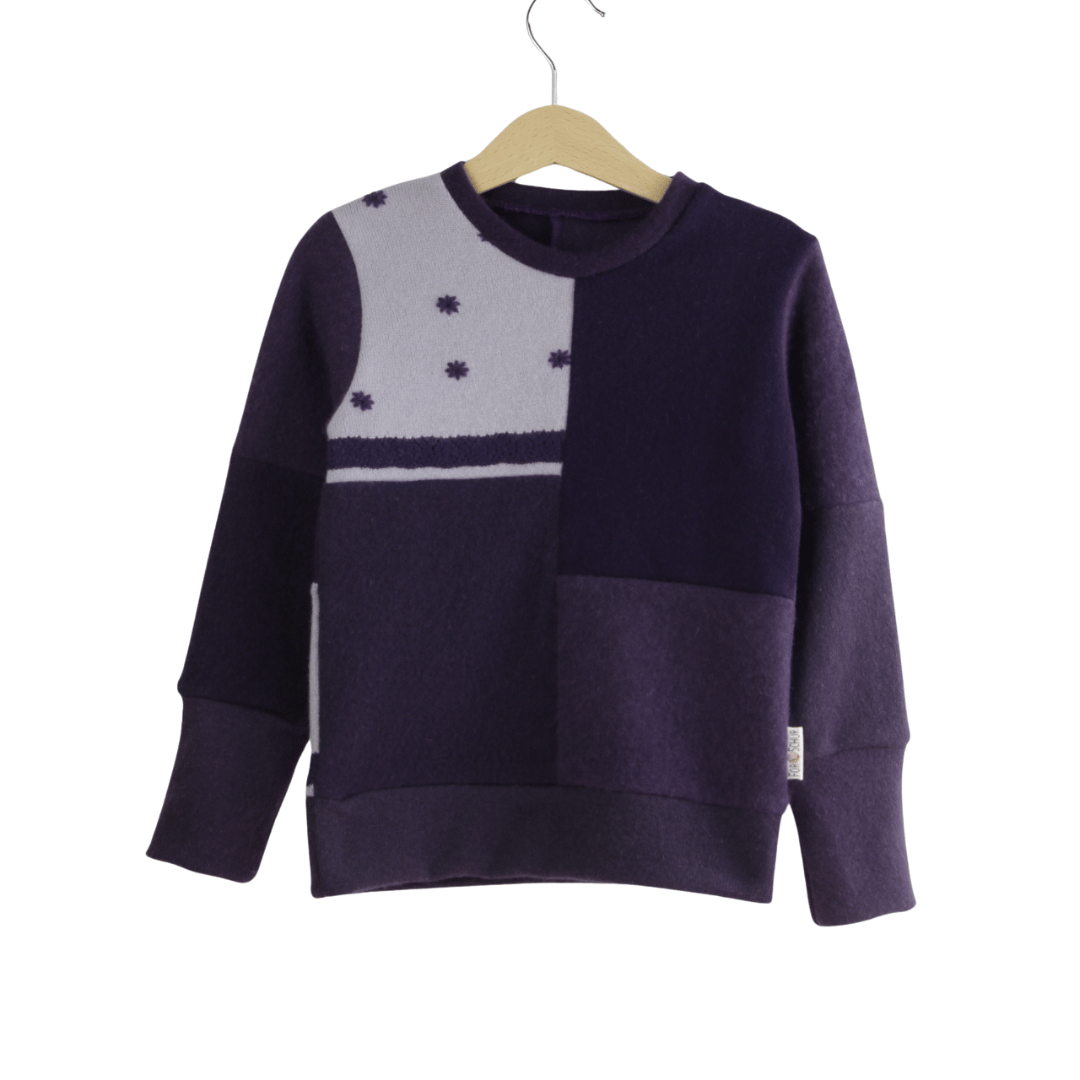 Upcycling Kaschmir No Waste Pullover 98/104
