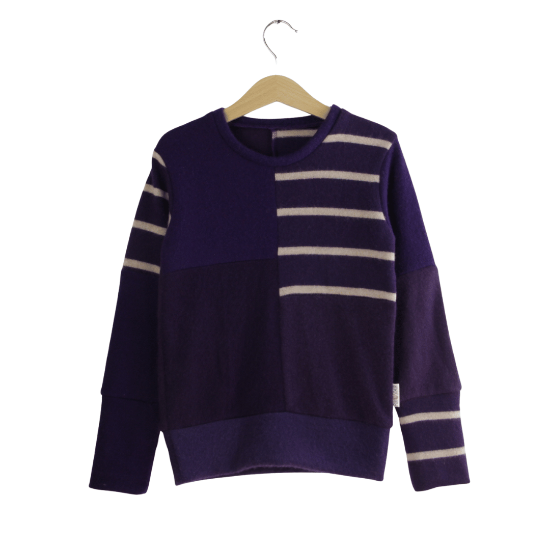 Upcycling Kaschmir No Waste Pullover 110/116