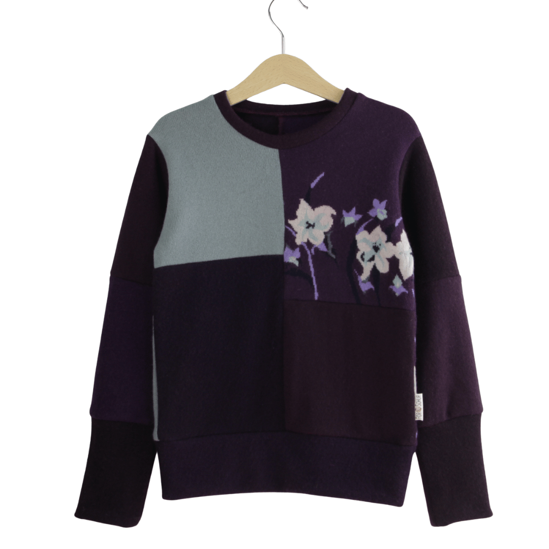 Upcycling Kaschmir No Waste Pullover 110/116