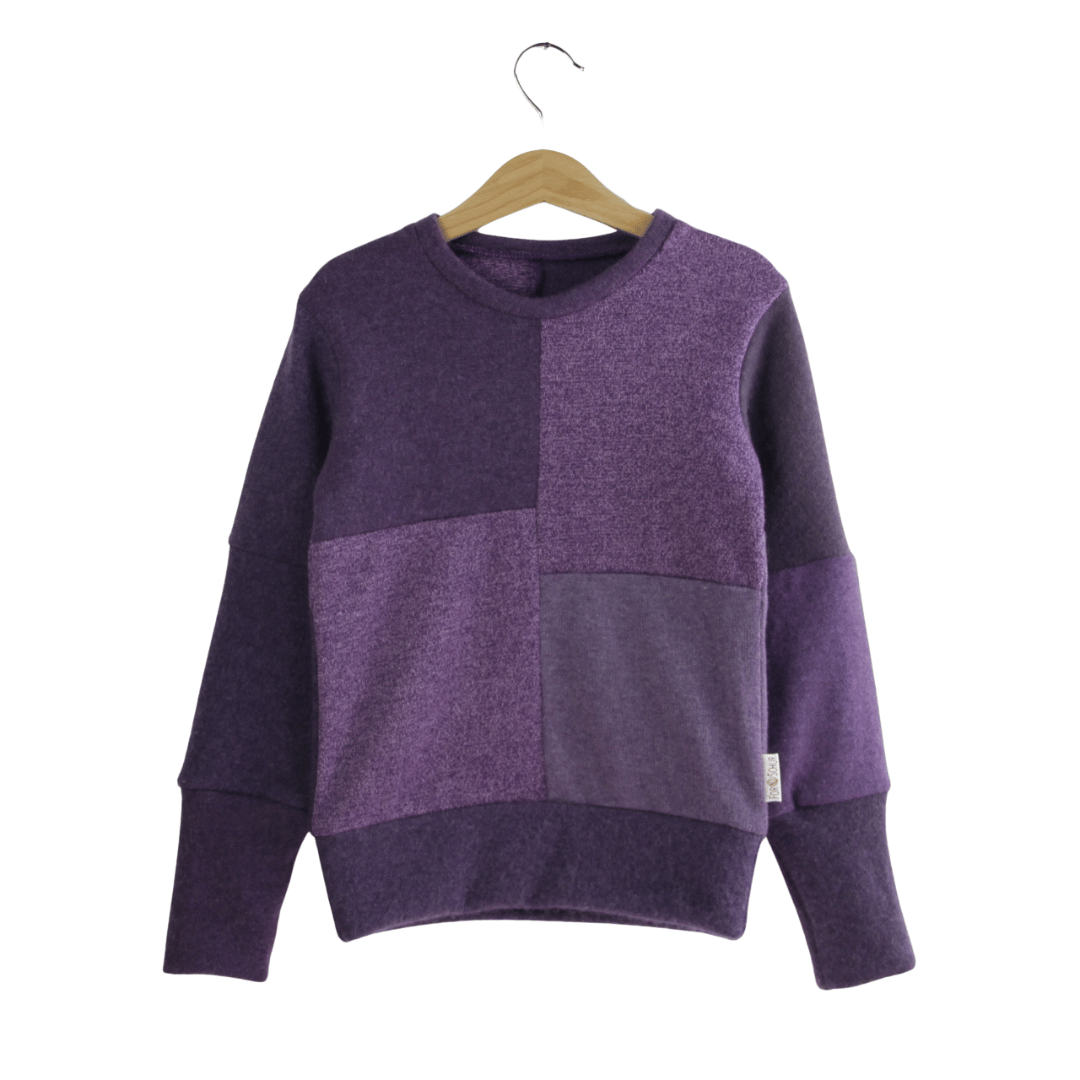 Upcycling Kaschmir No Waste Pullover 110/116