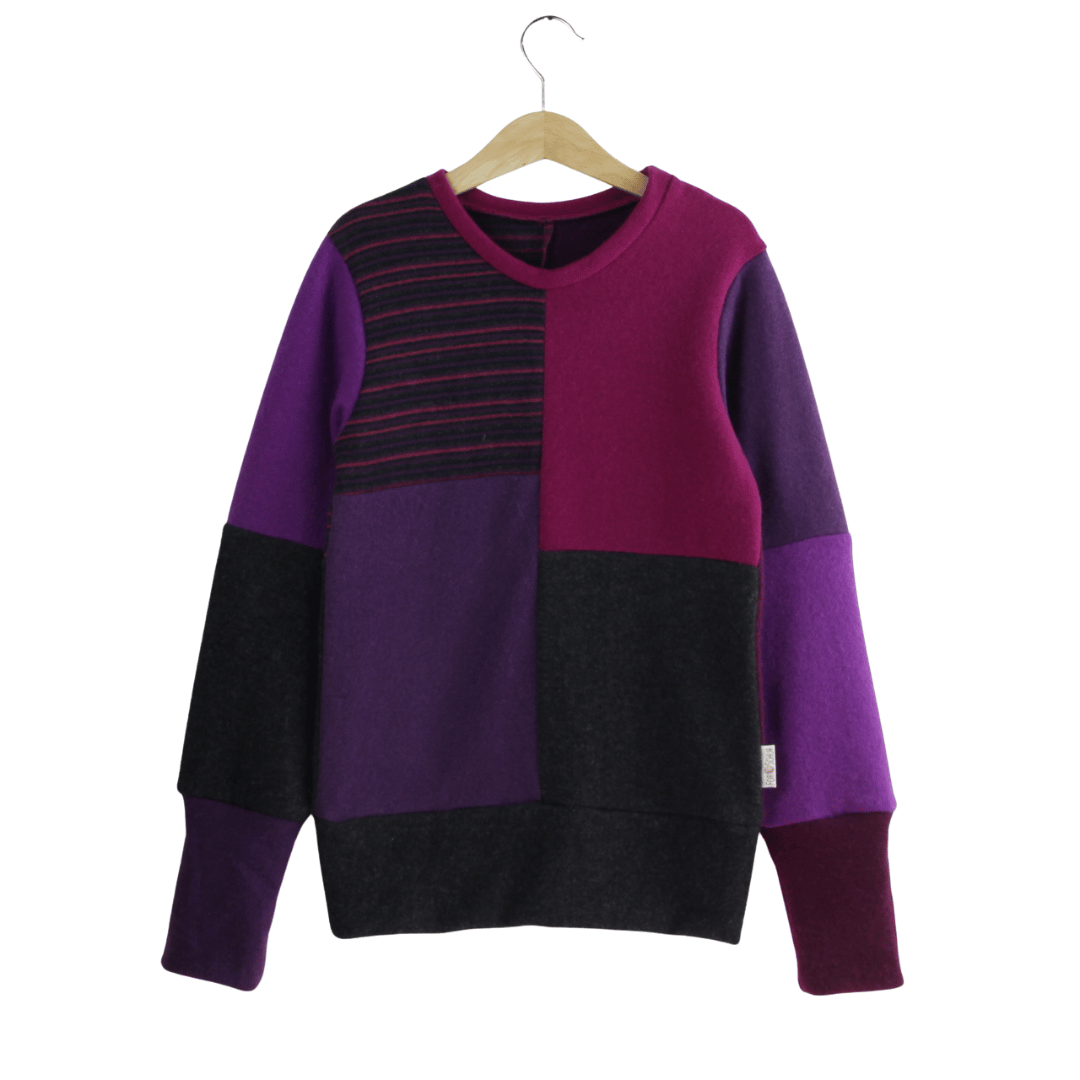 Upcycling Kaschmir No Waste Pullover 134/140