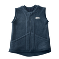 Wollfleece Weste Blau Gr. 110/116