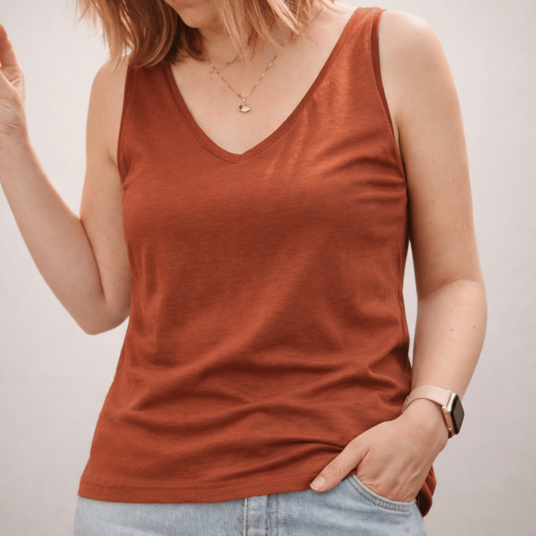 Damen Trägertop Sommermerino