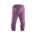 Upcycling Schmale Kaschmirhose Lila