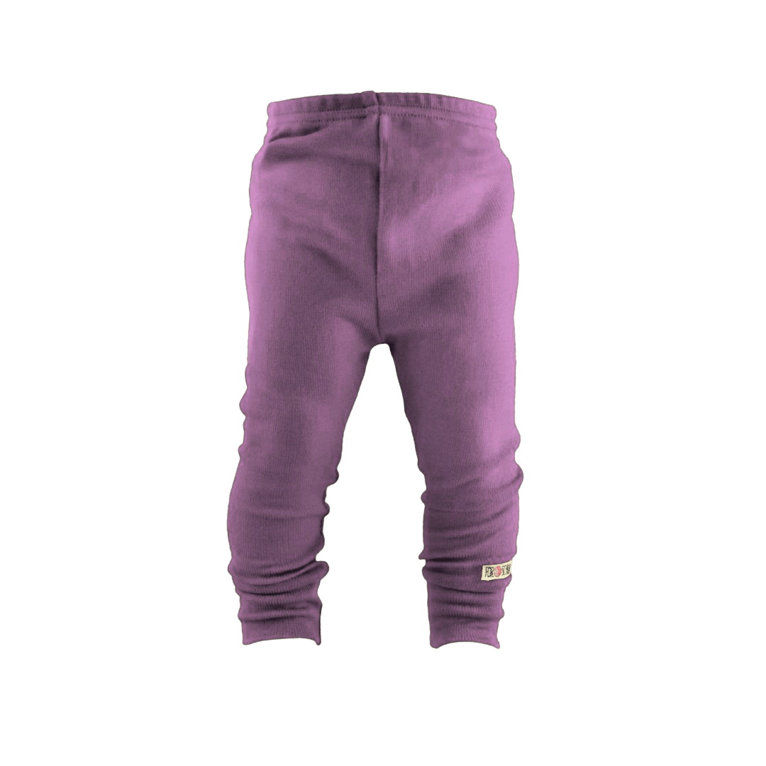 Upcycling Schmale Kaschmirhose Lila