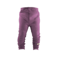 Upcycling Schmale Kaschmirhose Lila