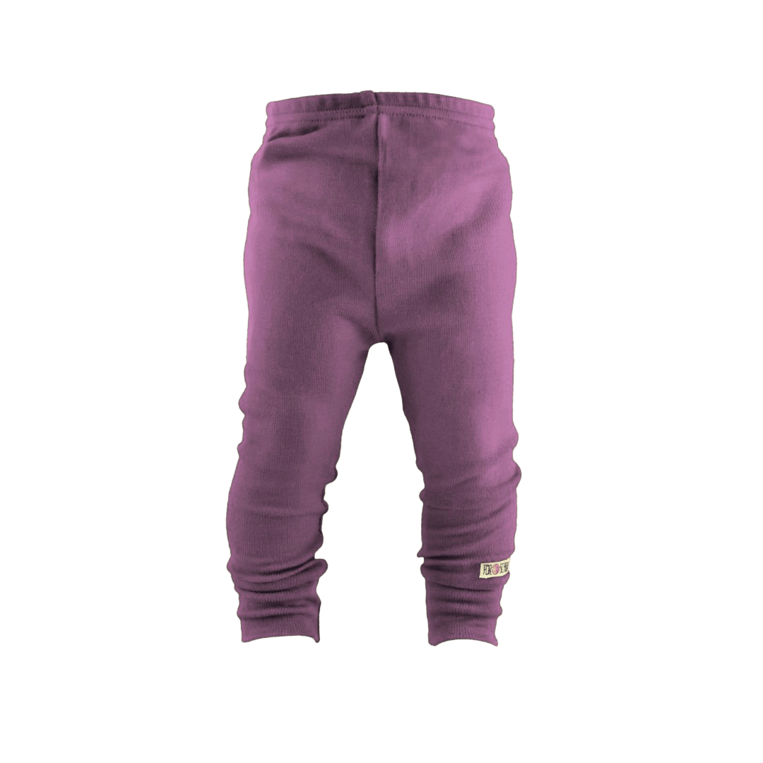 Upcycling Schmale Kaschmirhose Lila