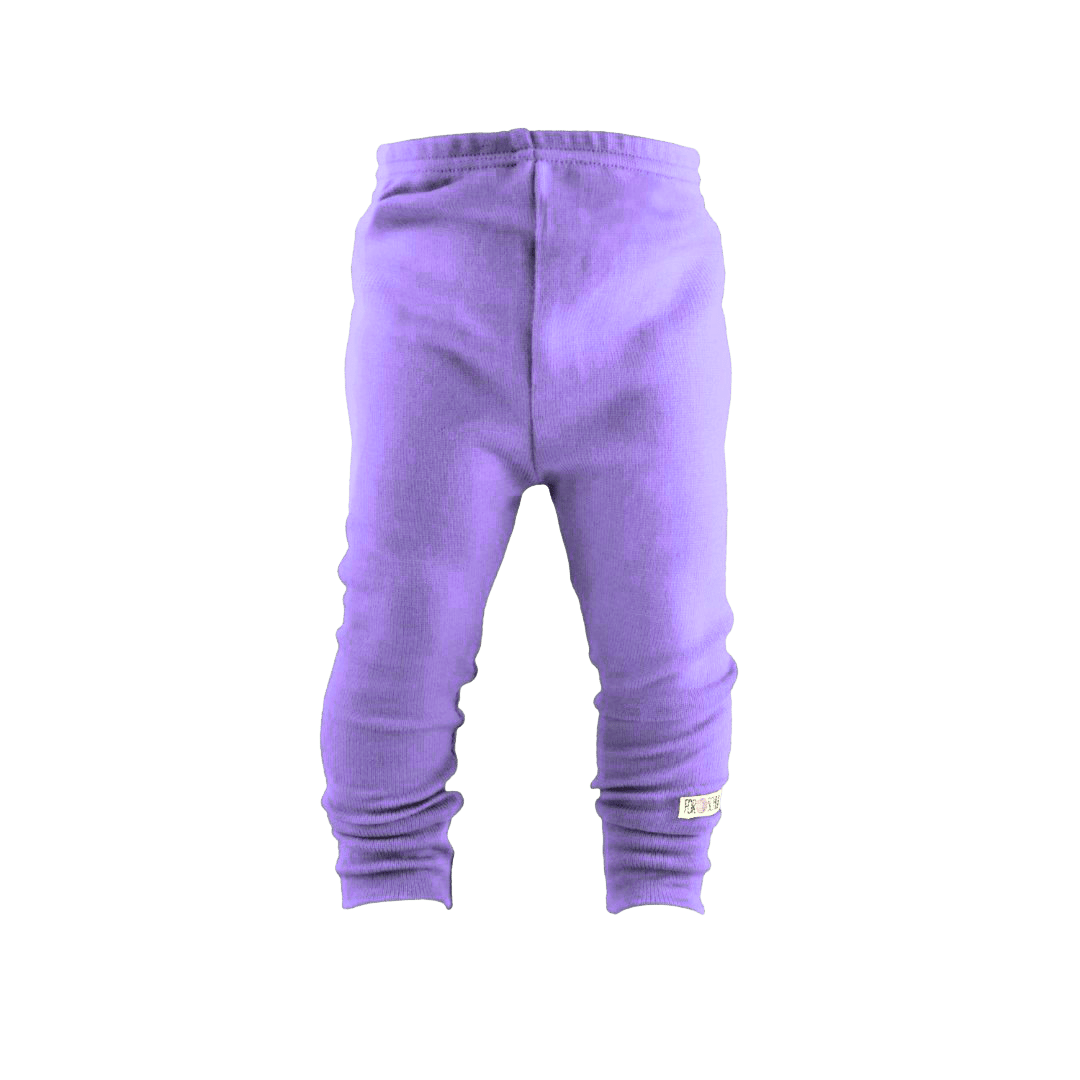 Upcycling Schmale Kaschmirhose Lila