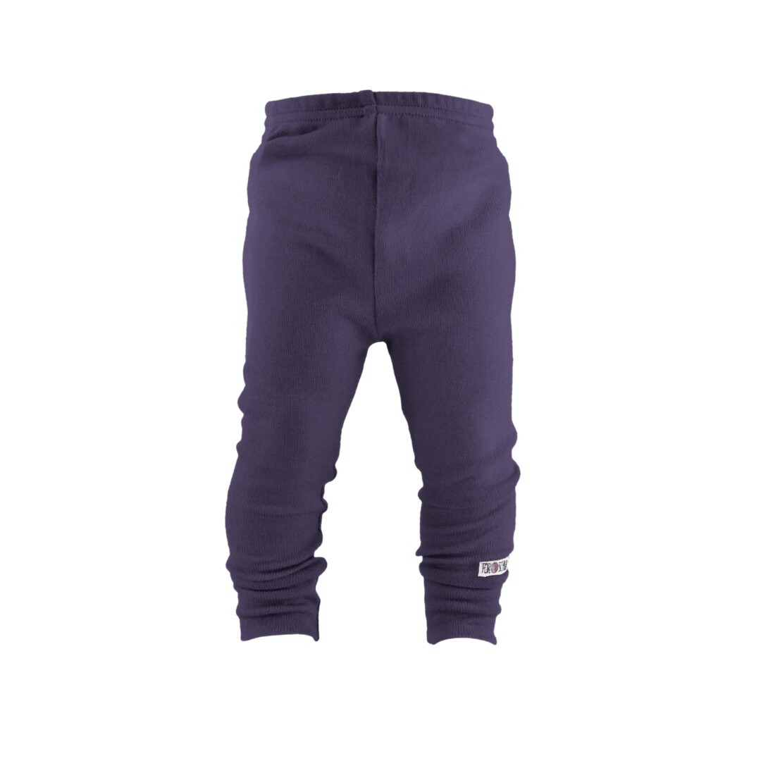 Upcycling Schmale Kaschmirhose Lila