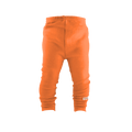 Upcycling Schmale Kaschmirhose Orange