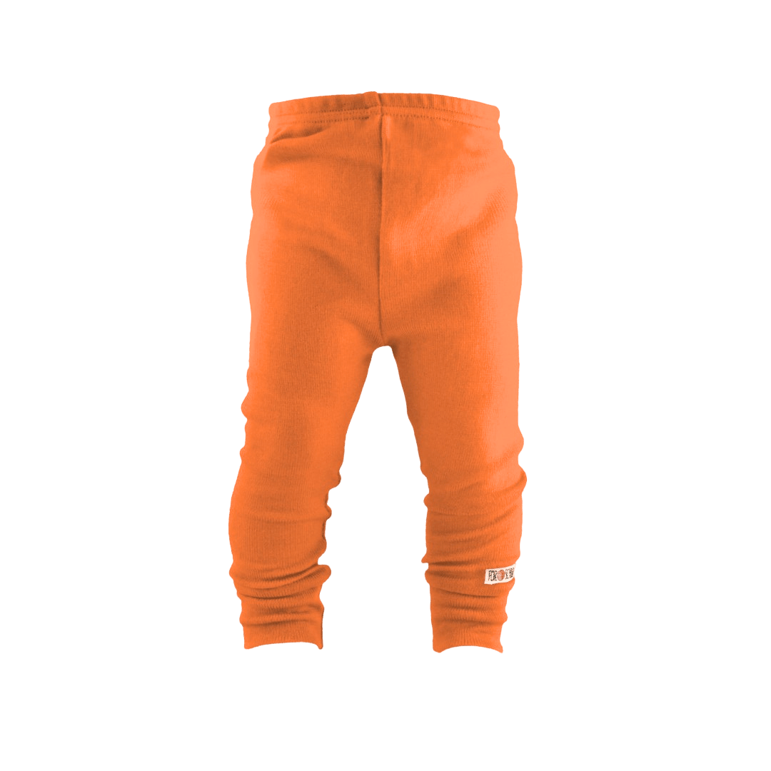 Upcycling Schmale Kaschmirhose Orange