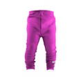Kaschmir Schmale Kinder Hose Lila mit Teilungsnaht