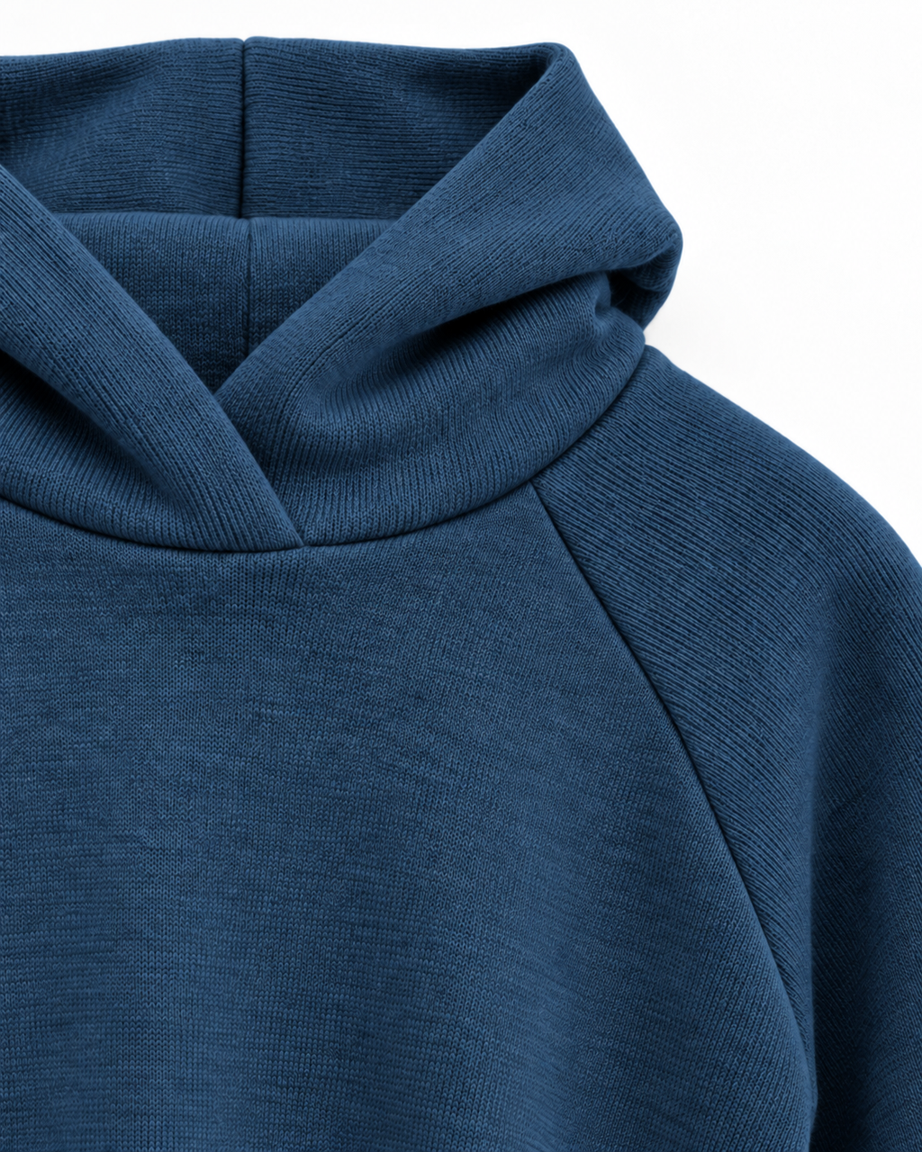 Every Day Merino Kinder Hoodie Mitternacht