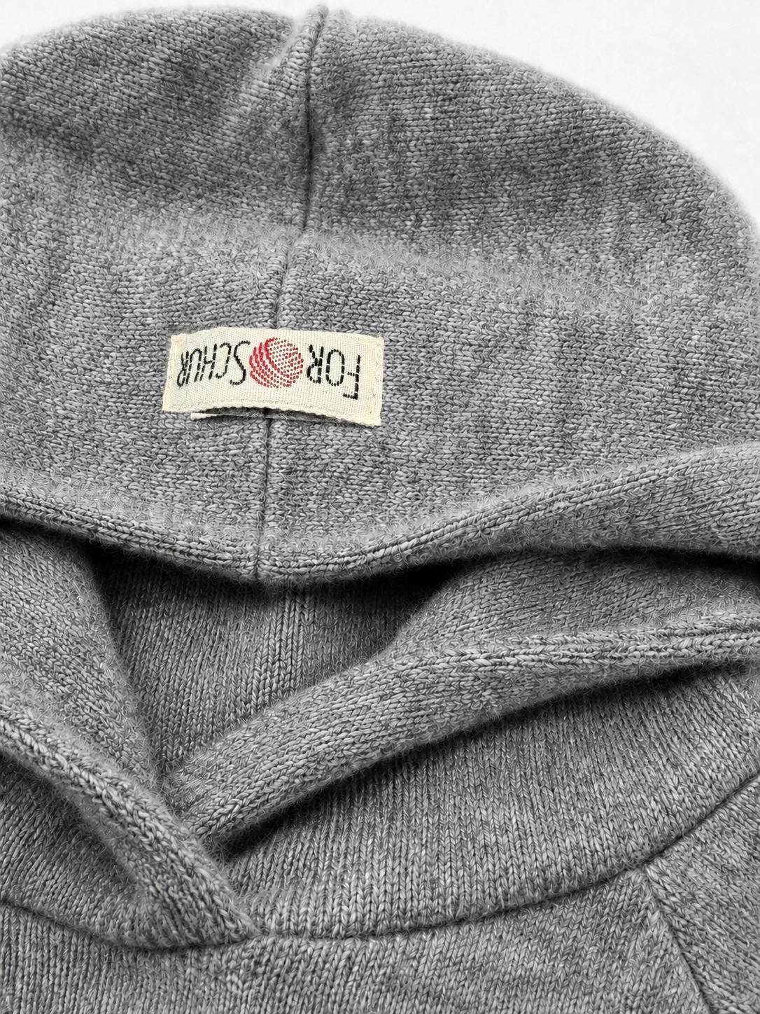 Kaschmir Kinder Hoodie Grau